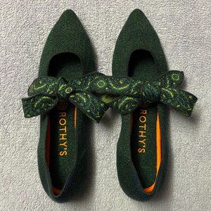 Rothy's Forest Herringbone Merino Mary Jane - Sz 7.5